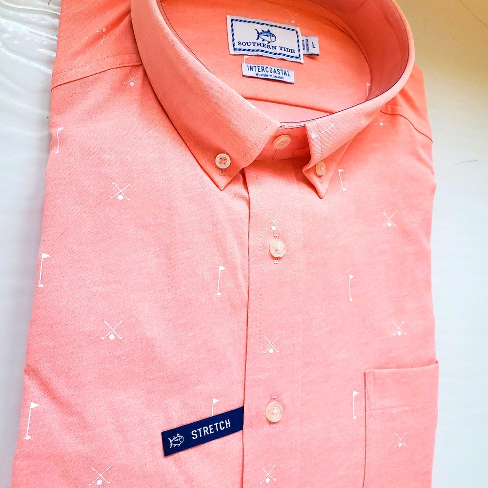 NWT Men Southern Tide GOLF Short Sleeve